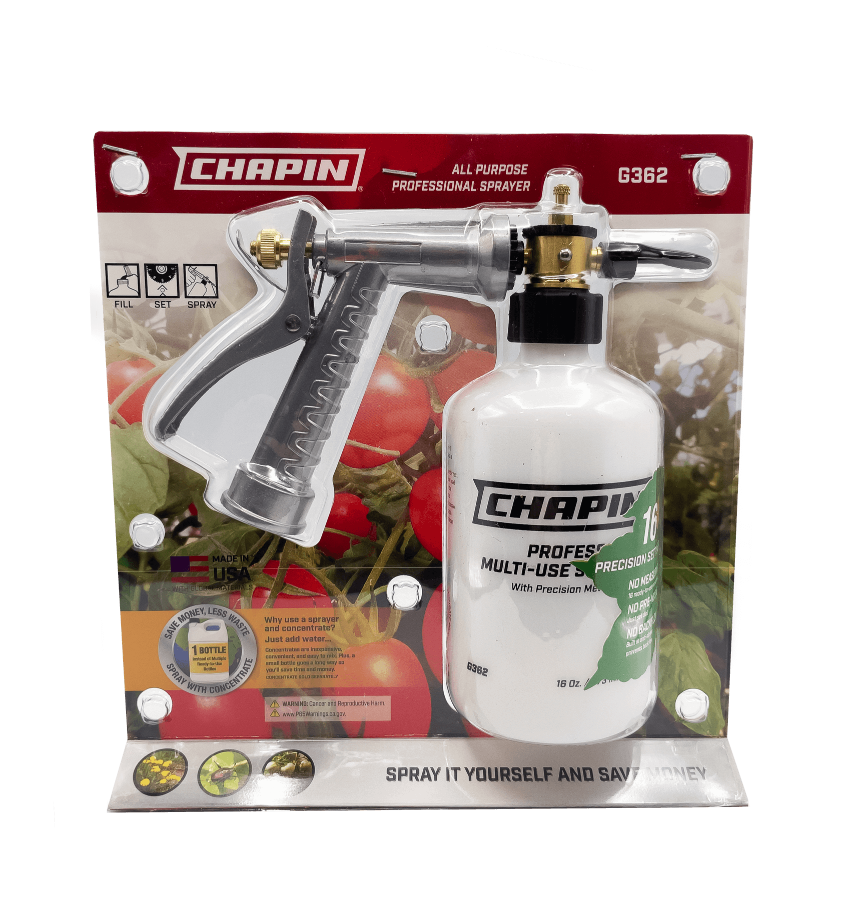 chapin garden hose sprayer Chapin g362 16oz Professional Grade Hose-End Sprayer – GardeningZone