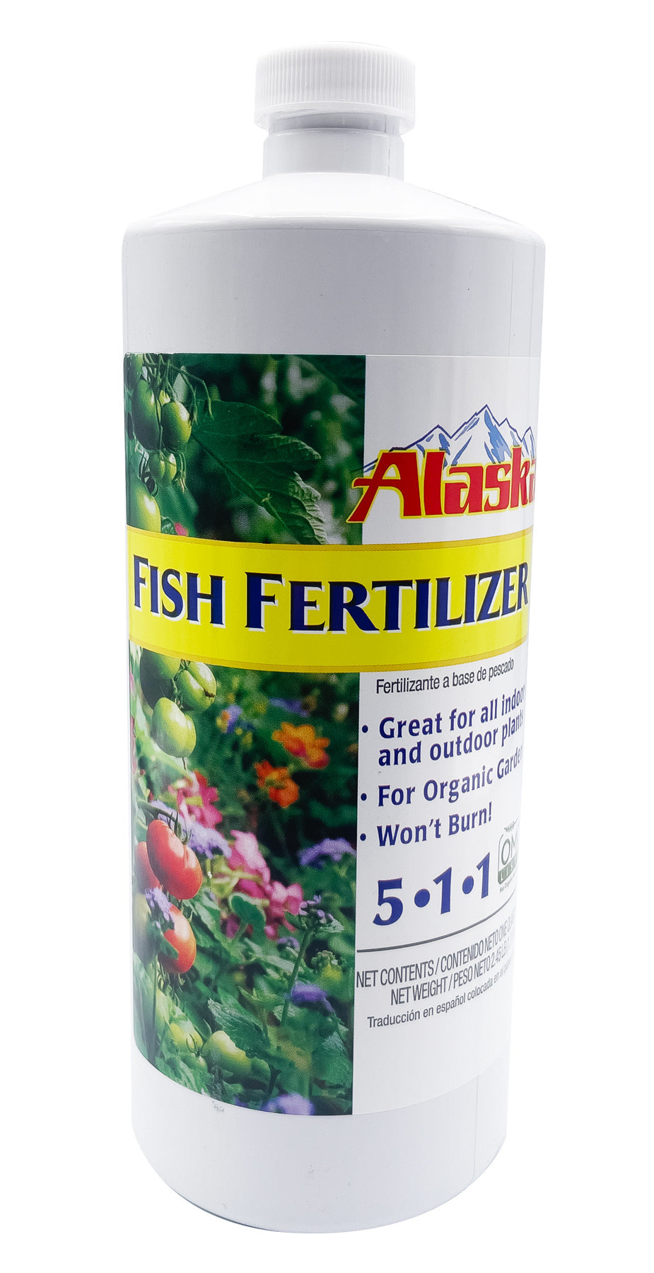 Alaska Fish Fertilizer 511 - 32-fl oz – GardeningZone