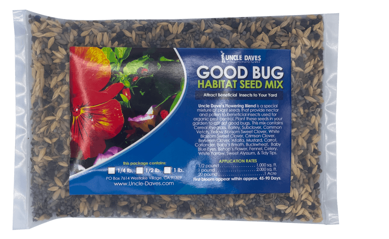 Good Bug Habitat & Attractant Seed Mix – GardeningZone